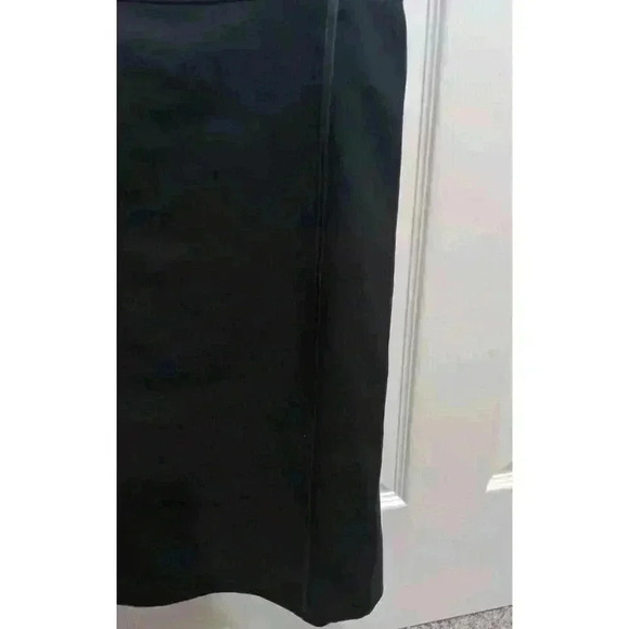 Alfred Dunner (14) Black Knee Length Elastic Sides Front Slit Fully‎ Lined - Picture 3 of 8